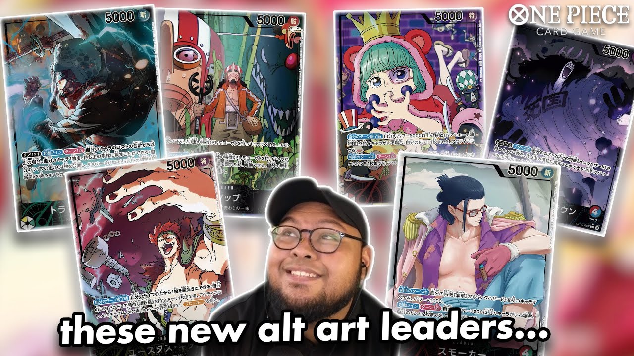 [OP10] These new alt art leaders tho... 🤔