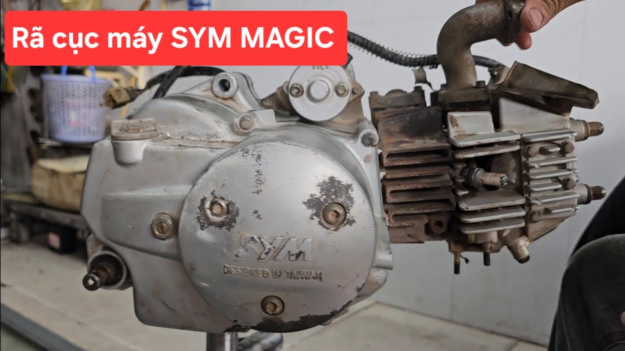 794 / Видео разборки мотоцикла SYM MAGIC - приятного просмотра! / Улица Цай Дау, AG 0986787509