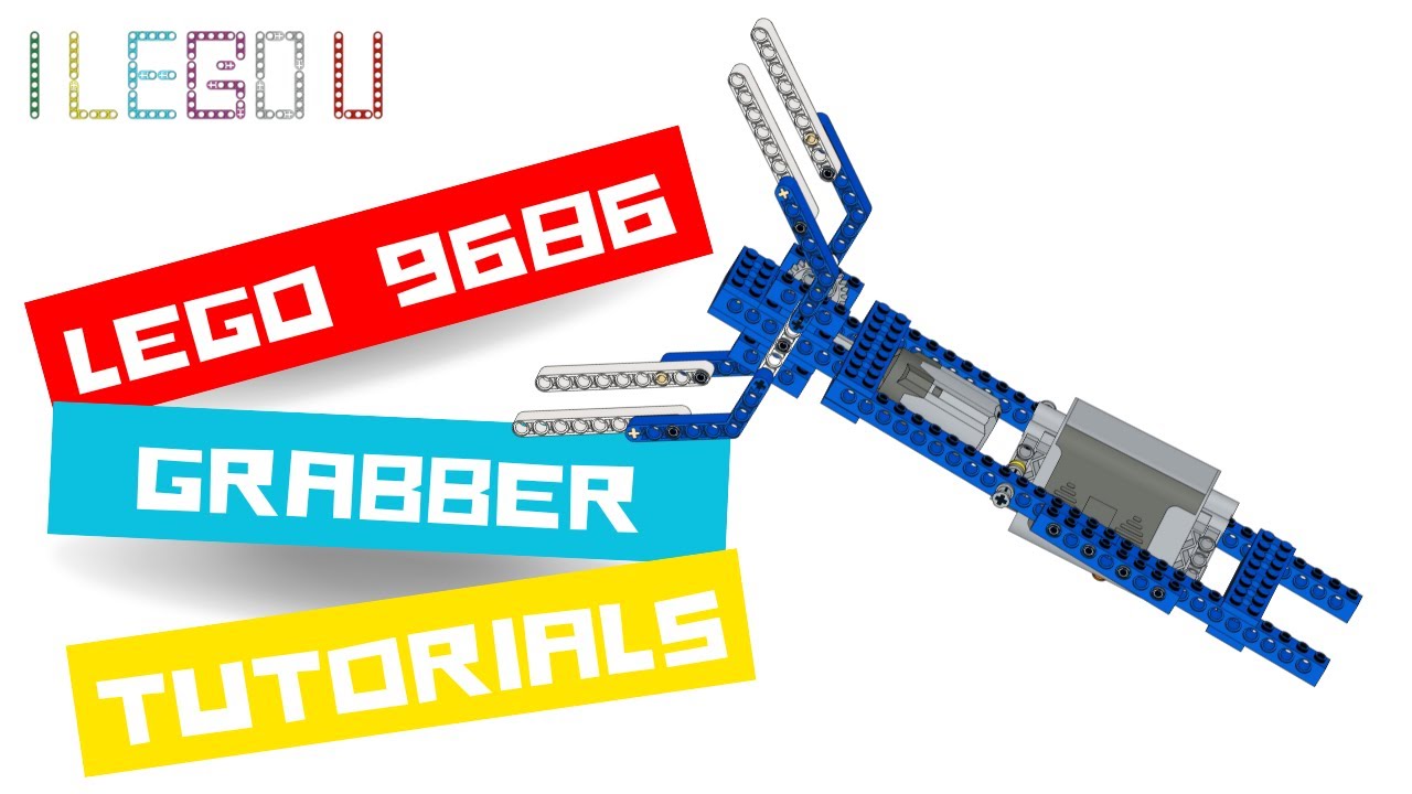 LEGO 9686 Building Instructions - GRABBER TUTORIALS - [design by I LEGO U]