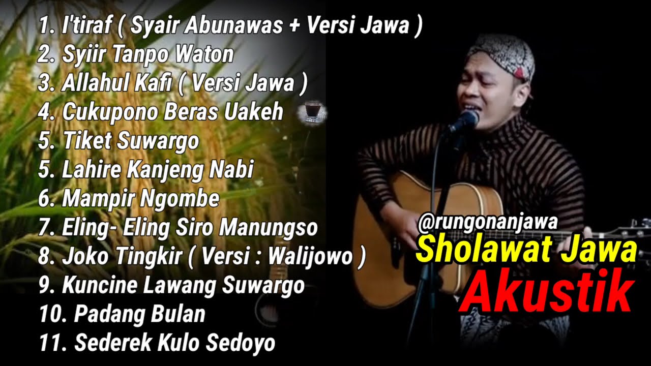 Lagu Sholawat Jawa Kuno Allhul Kafi ( Repote Dadi Pedagang ) Versi Akustik 11 Viral 2024 By SIHO