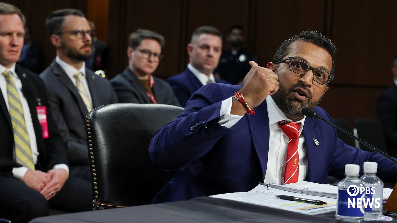 WATCH: Sen. Welch questions FBI Director Patel on social media posts about Kirk suspect in hearing