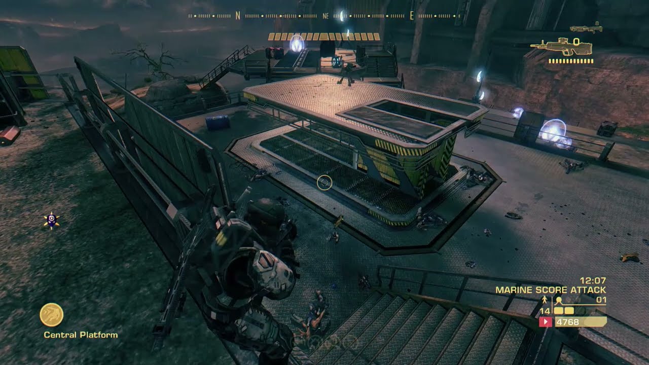 Halo MCC Mods: Marine Firefight on Holdout (Heroic)