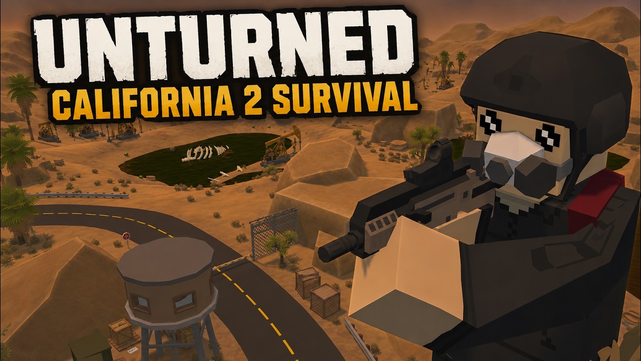 В Калифорнии 2 так много секретных локаций (Unturned Survival)