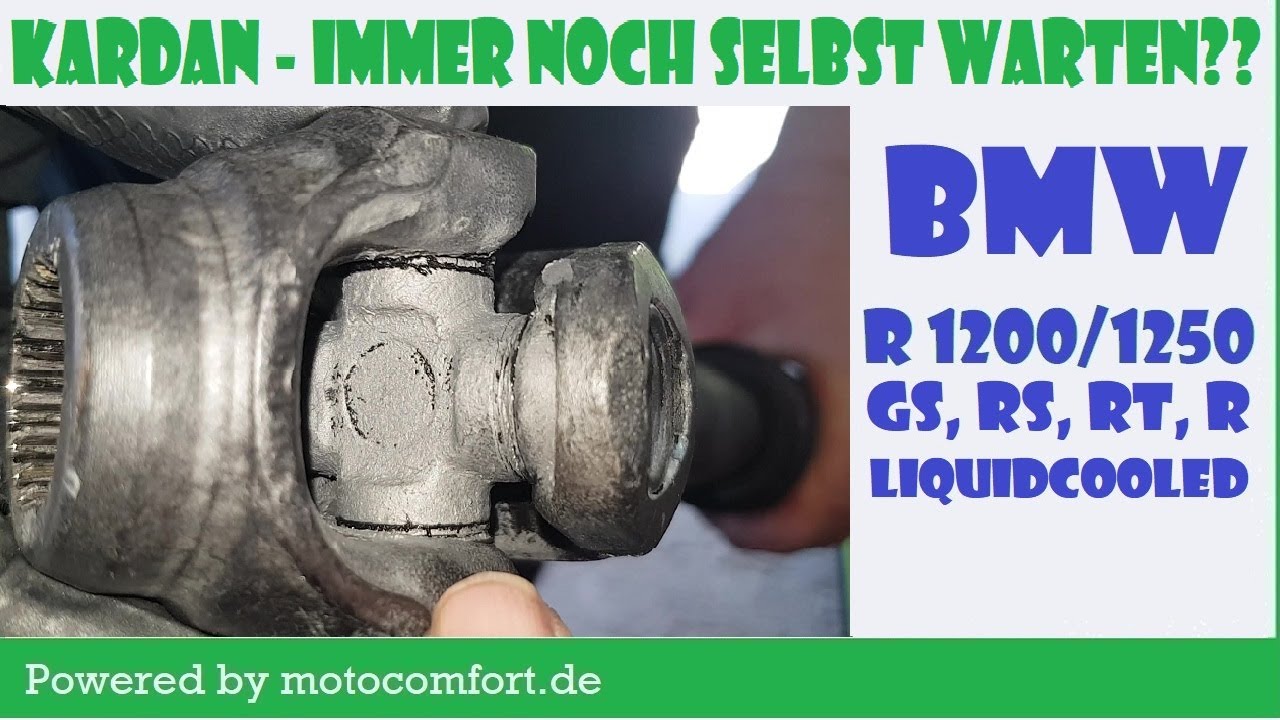 BMW R1200 / R1250 GS LC  / Kardan Wartung durch Werkstatt oder DIY?
