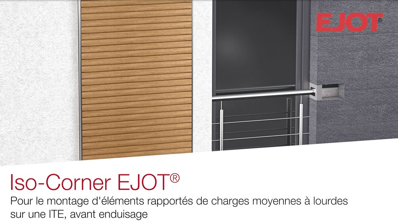 EJOT® Iso Corner Support de montage