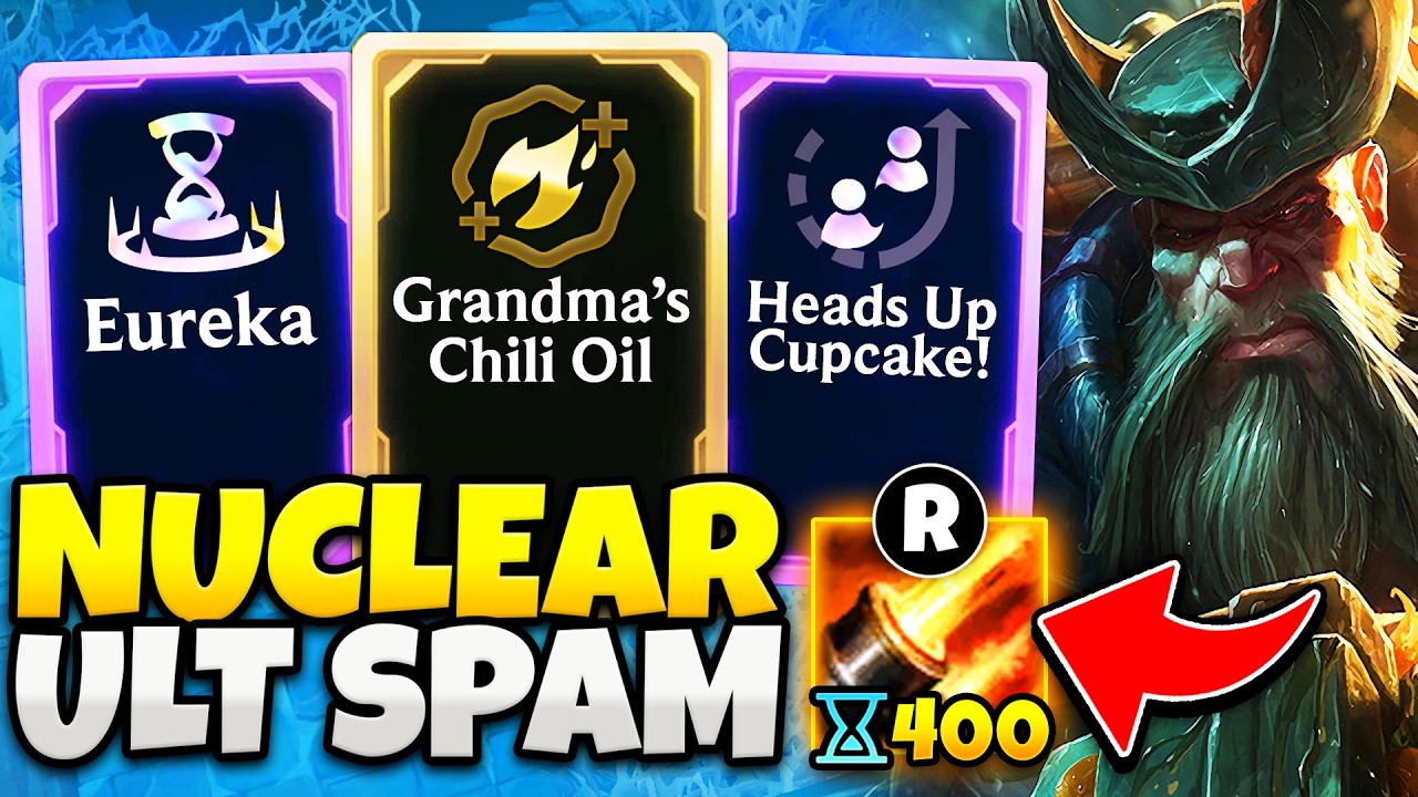 AP Gangplank Nuclear ULT Spam: 400 Haste + Infinite Burn Pools | ARAM Mayhem