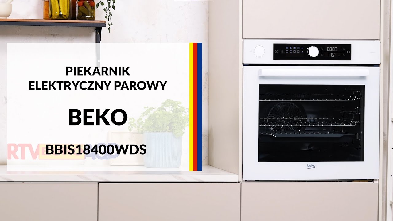 Piekarnik elektryczny parowy Beko BBIS18400WDS bPro500 SteamAid &ndash; dane techniczne &ndash; RTV EURO AGD