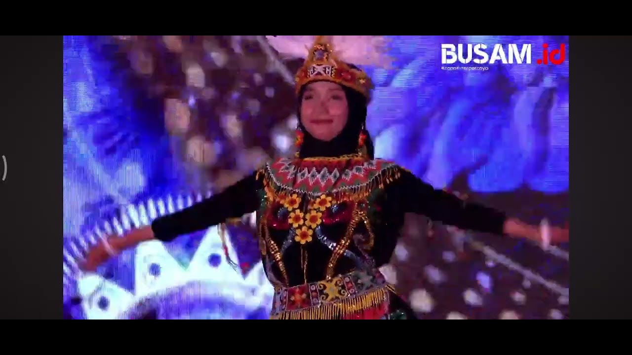 Penampilan Tari TBM Iqro di Grand Final Putri Muslimah Nusantara