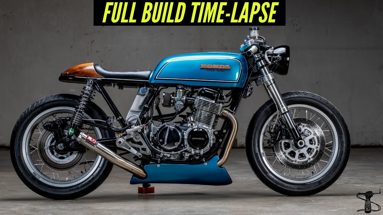 Honda CB750 Ultimate Cafe Racer Build Timelapse | The 