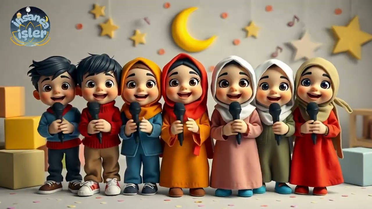 ORUÇLUYKEN NELERE DİKKAT ETMELİYİZ ORUÇLU BİR MÜSLÜMAN NASIL DAVRANIR ÇOCUKLAR İÇİN ANİMASYON