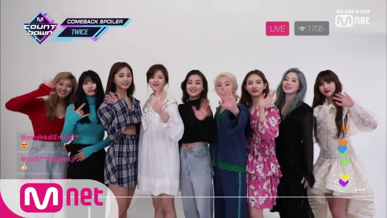 [COMEBACK SPOILER - TWICE] KPOP TV Show | M COUNTDOWN 190418 EP.615