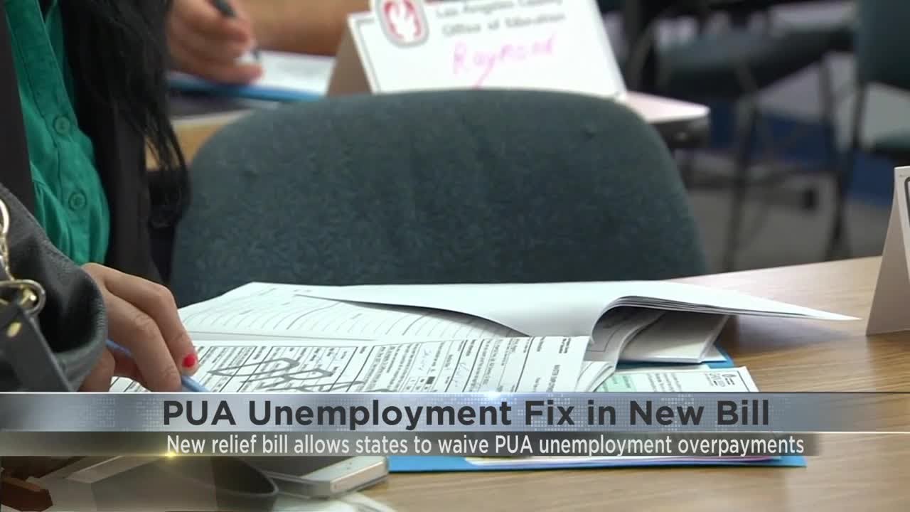 New relief bill allows states to waive PUA unemployment overpayments