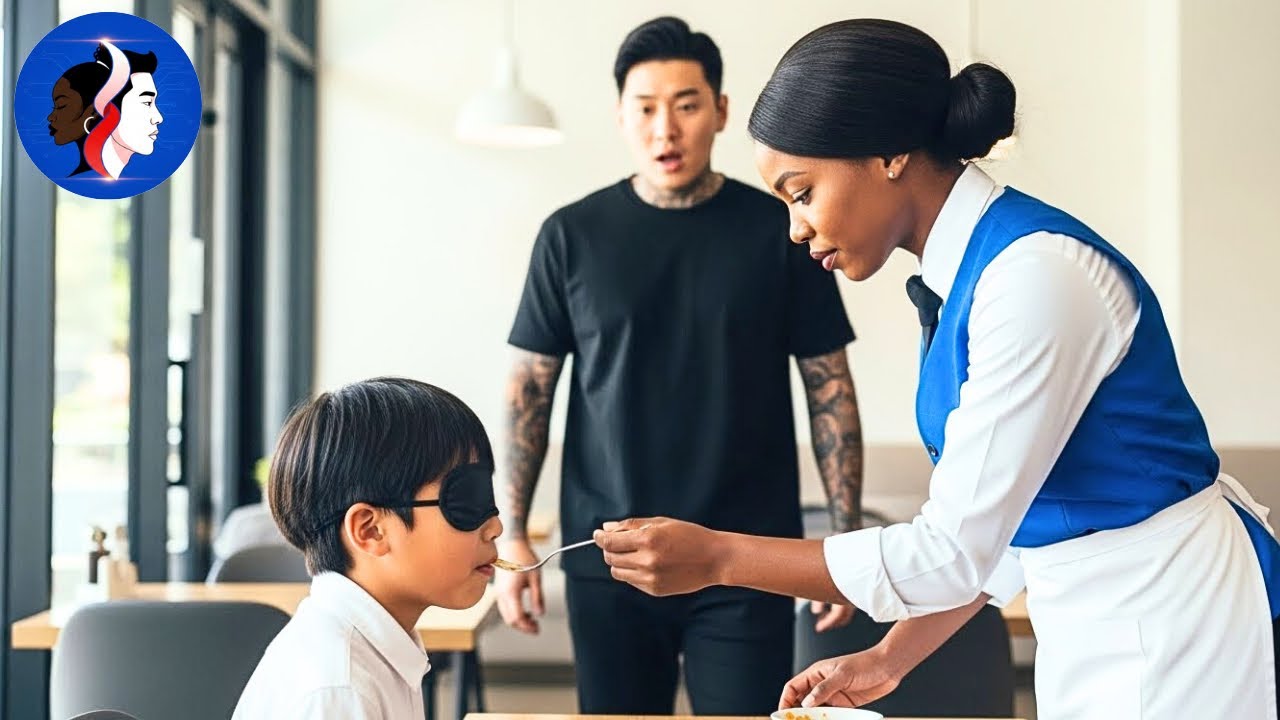 The African waitress fed the Korean mobster’s blind baby — and now he can’t forget her