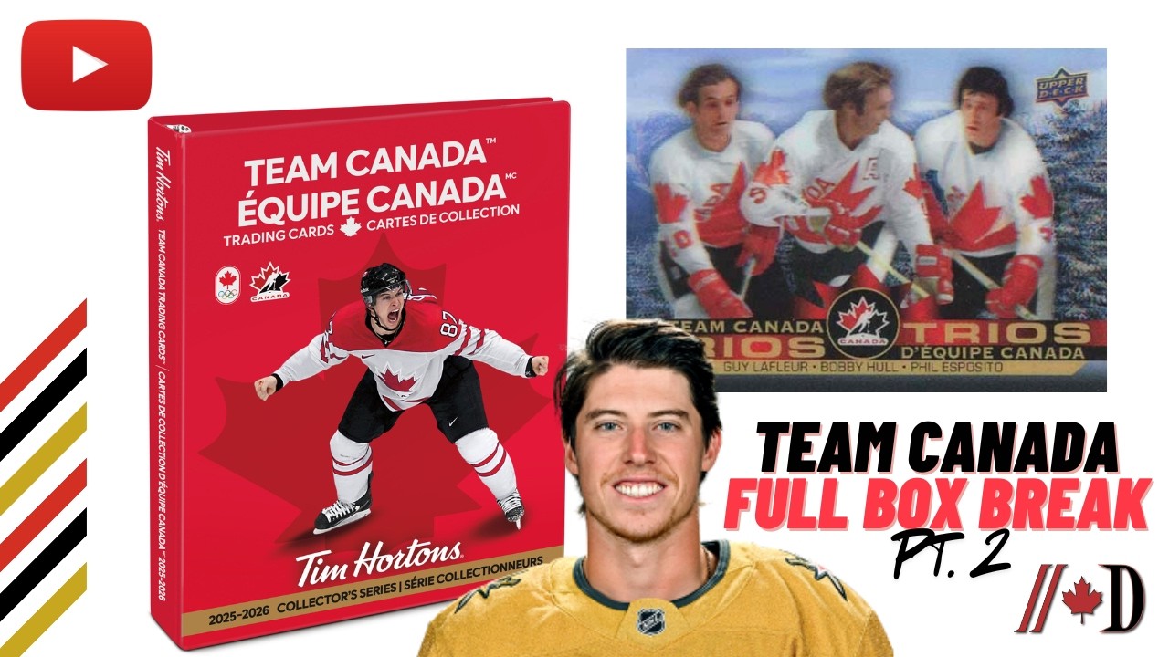 50 пачек хоккейных карточек Тима Хортона, посвященных Олимпийским играм 2025-2026 годов!!