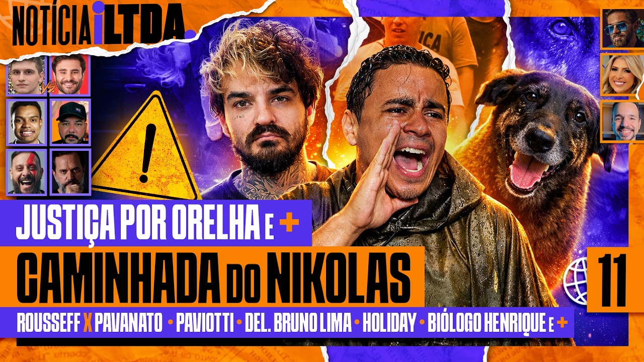 CAMINHADA DO NIKOLAS | JUSTIÇA POR ORELHA | CASO PC SIQUEIRA | e MAIS - Noticia iLtda. #011