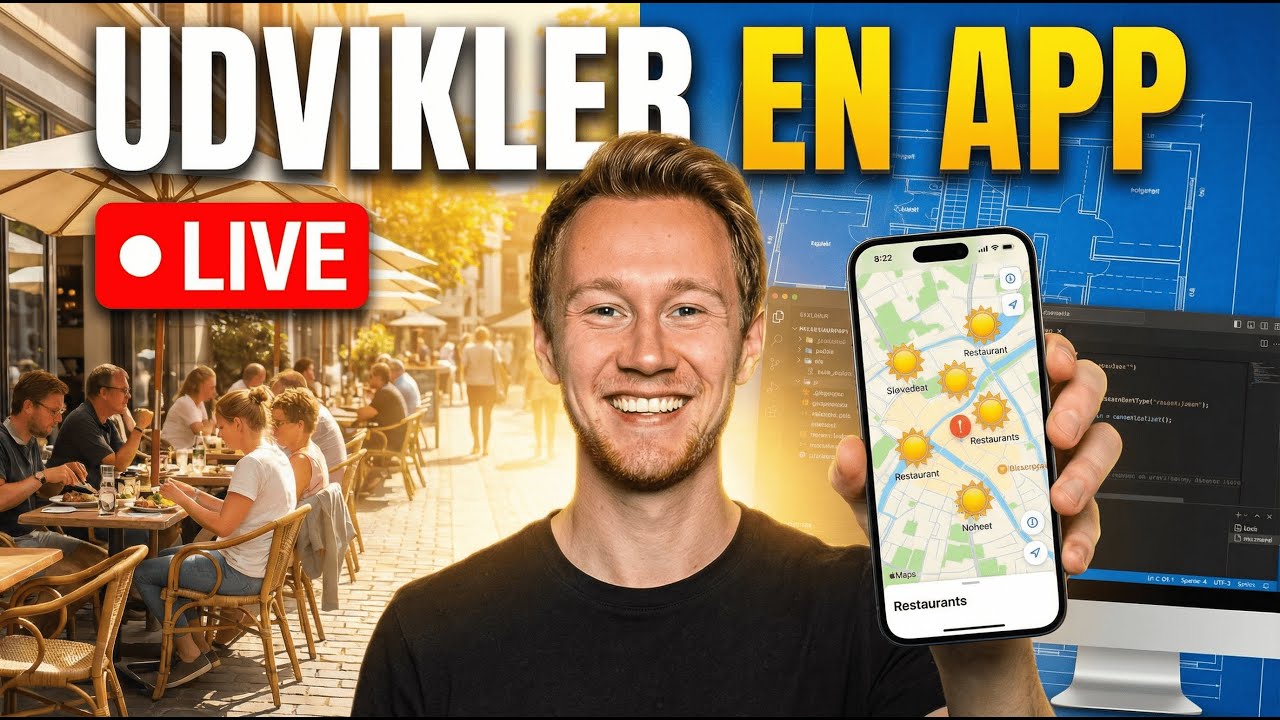Udvikling af web app fra start til slut – live eksempel
