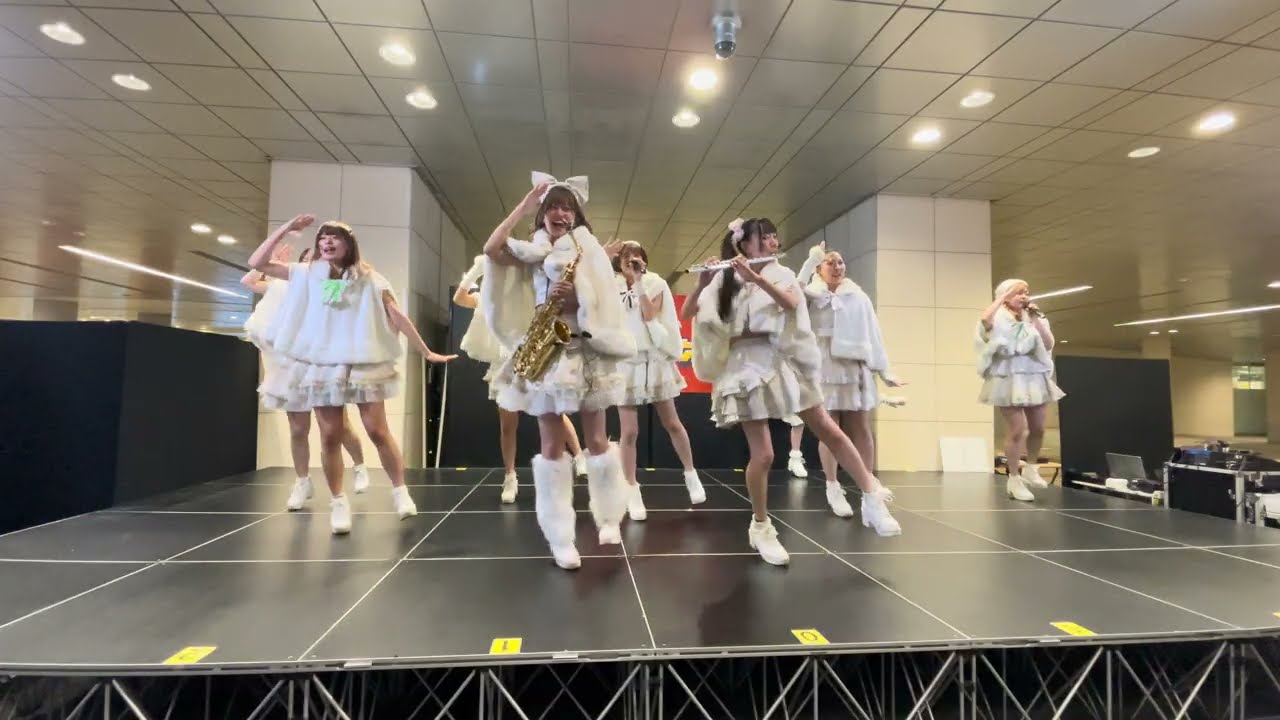 【定点】2026.02.15 アイオケ「ケサランパサラン」| 3rdアルバム『私たち、本気です！！』リリイベ @ 汐留シオサイト 地下歩道 ２部