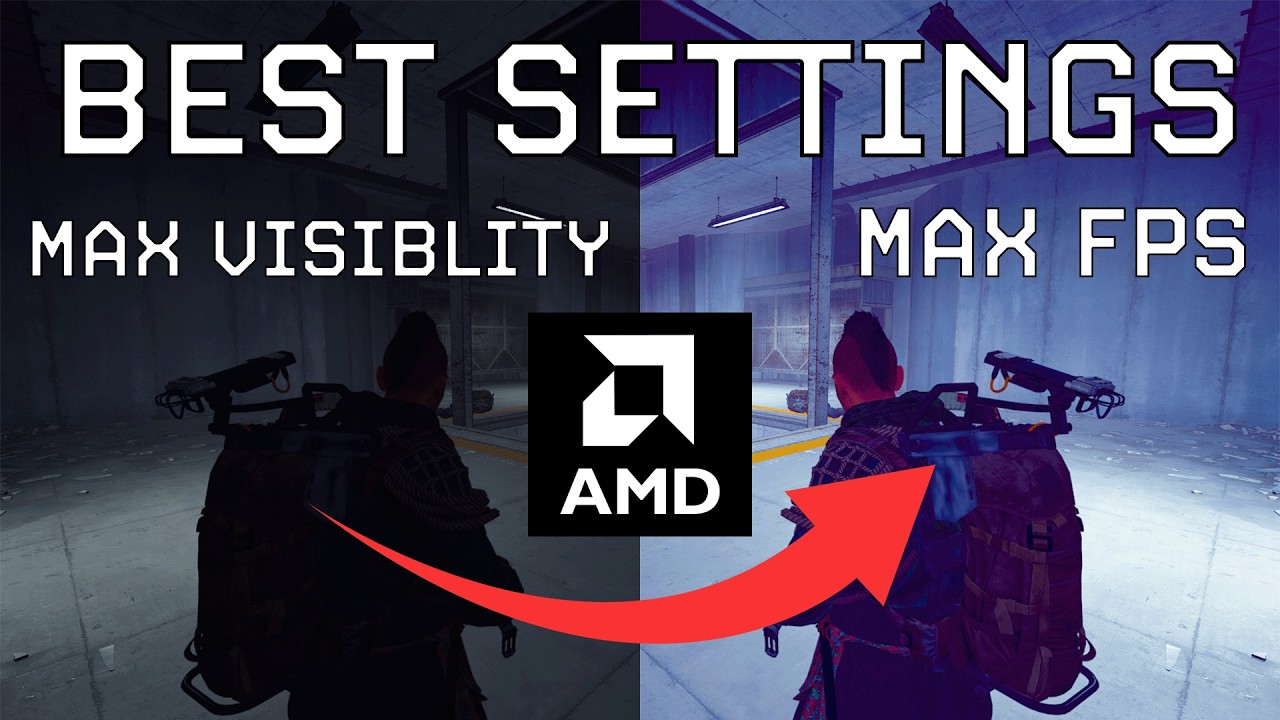 Best Settings in Arc Raiders for MAX FPS and MAX VISIBILITY for AMD | Arc Raiders