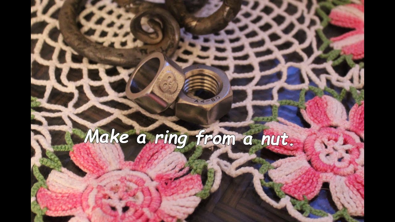 DIY ring from the hex nut. Version 1