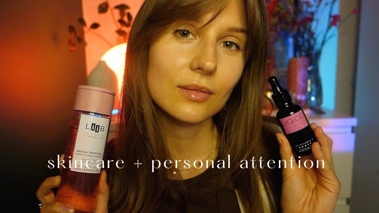 Robię Ci Pielęgnację Przed Snem ✨ ASMR PO POLSKU (szept. osobista uwaga)