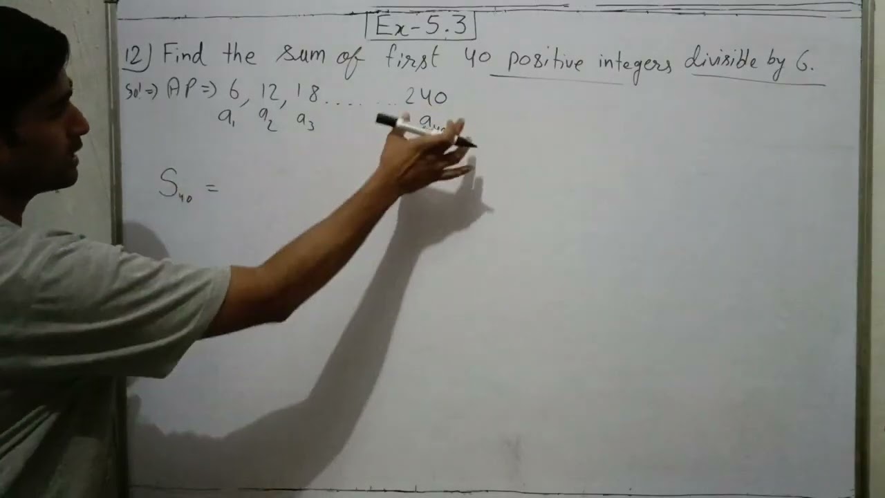 Arithmetic progression/ex- 5.3 Quentions- 11, 12, 13, 14/class 10/ #math #mathtricks #mathematics