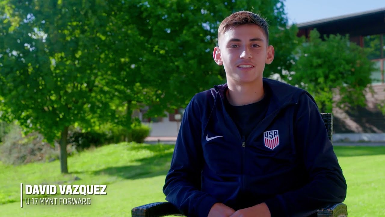 Climbing the pathway | U.S. U-17 MYNT Forward David Vazquez