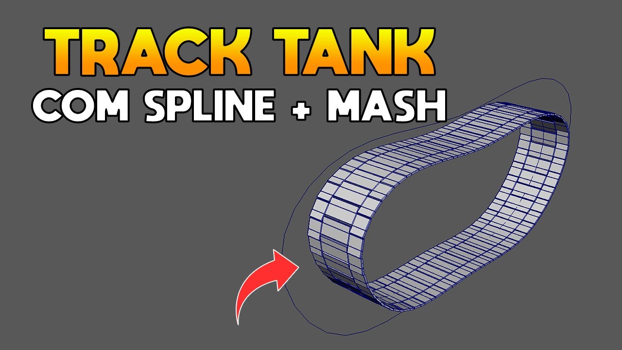 AUTODESK MAYA - COMO CRIAR TRACK TANK COM MASH - RODAS DE TANK
