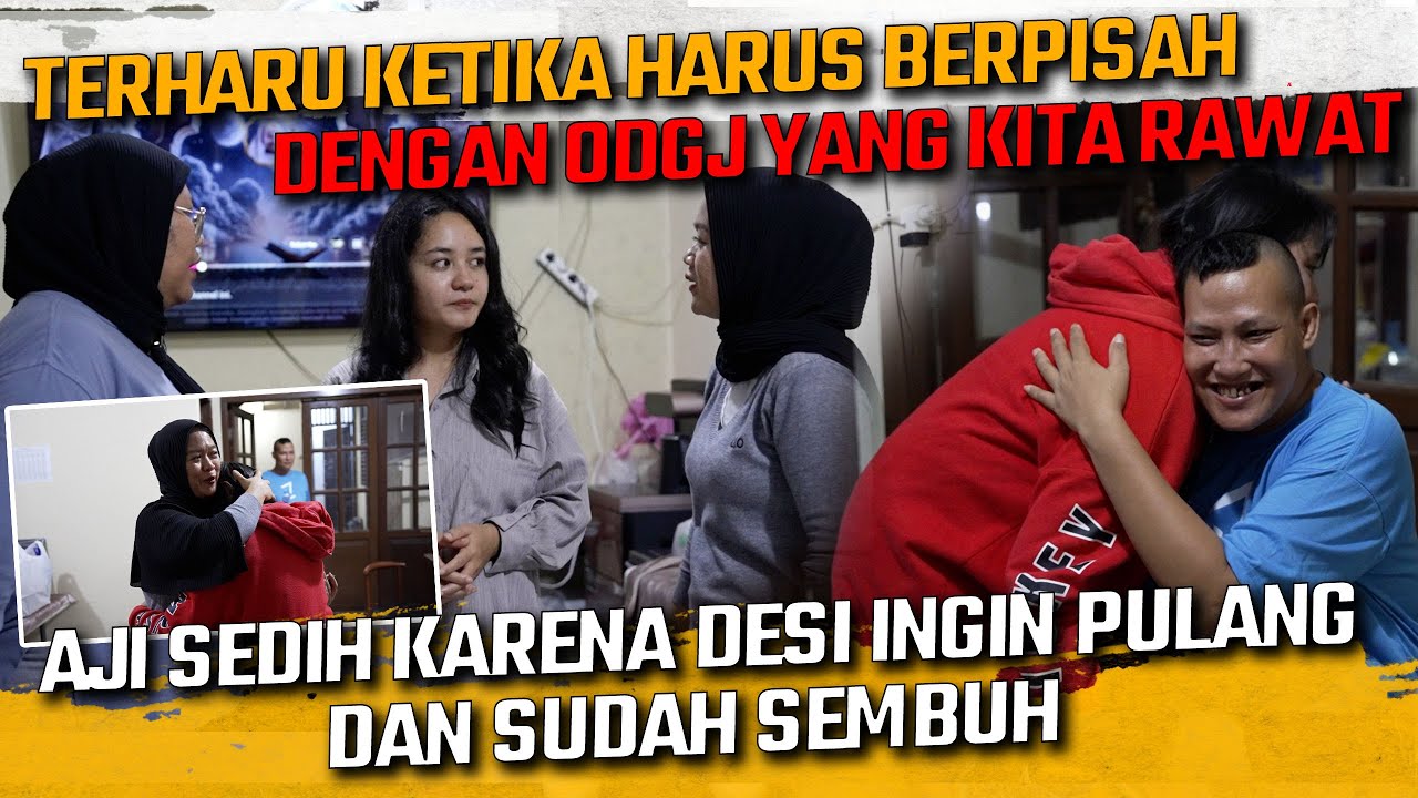 TERHARU AJI HARUS BERPISAH DENGAN DESI