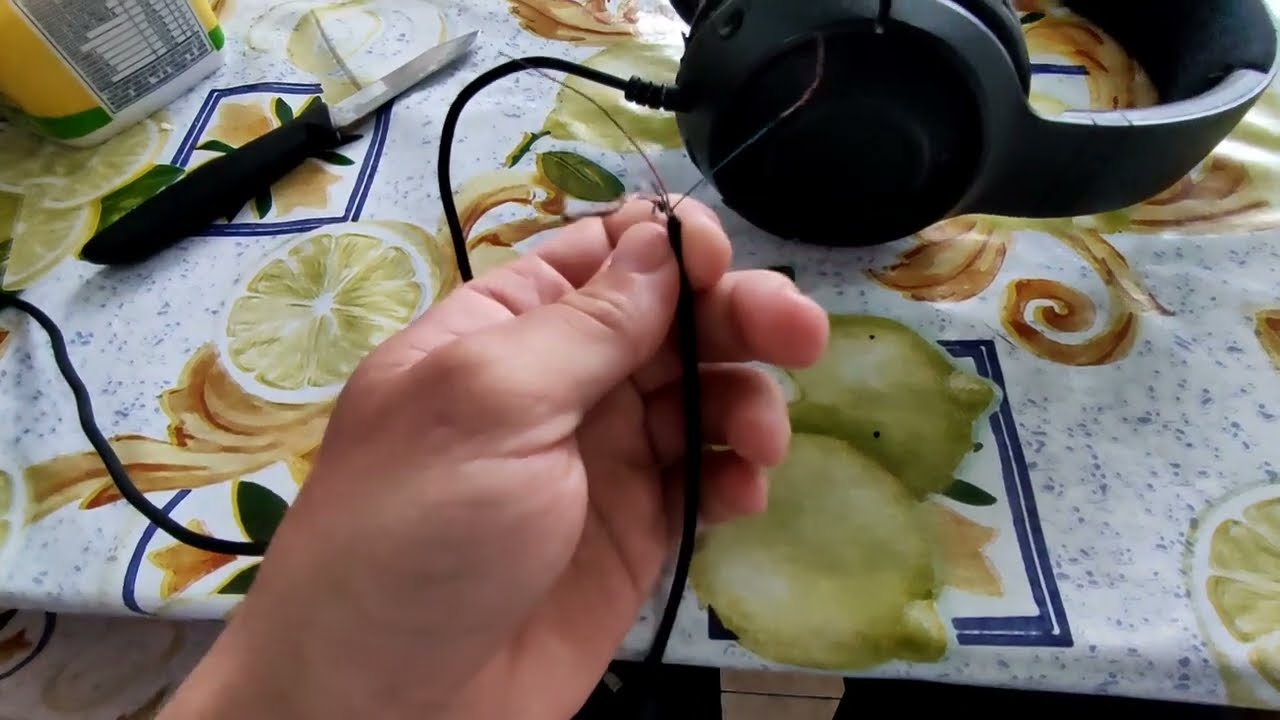 FONE COM FIO CORTADO, COMO RESOLVER