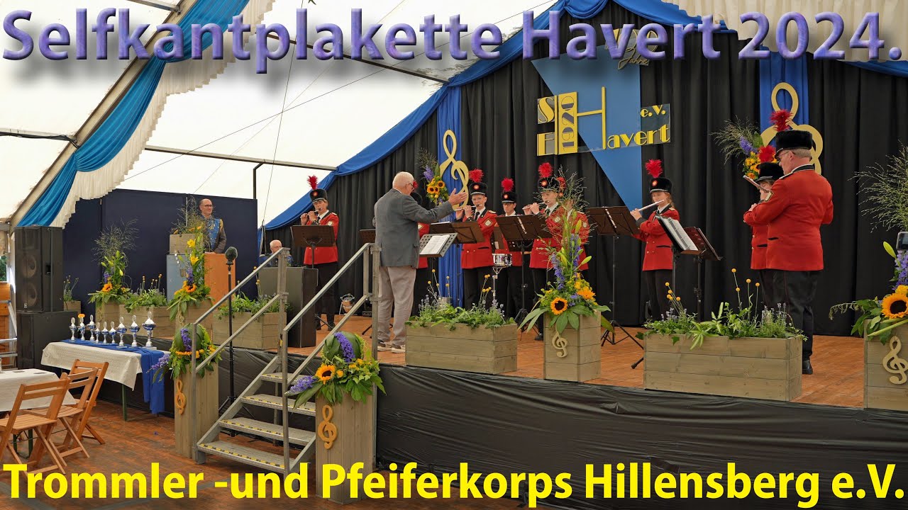 Trommler  und Pfeiferkorps Hillensberg e.V., Selfkantplakette 2024 Havert Wettbewerb Bühnenspiel Nr4