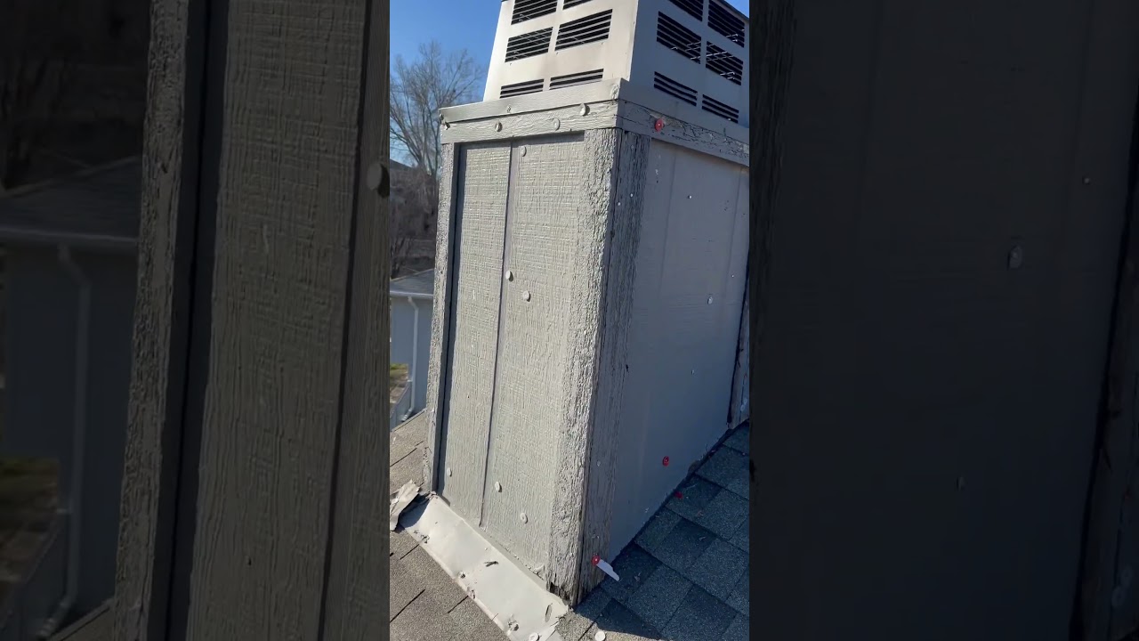 Chimney chase repair