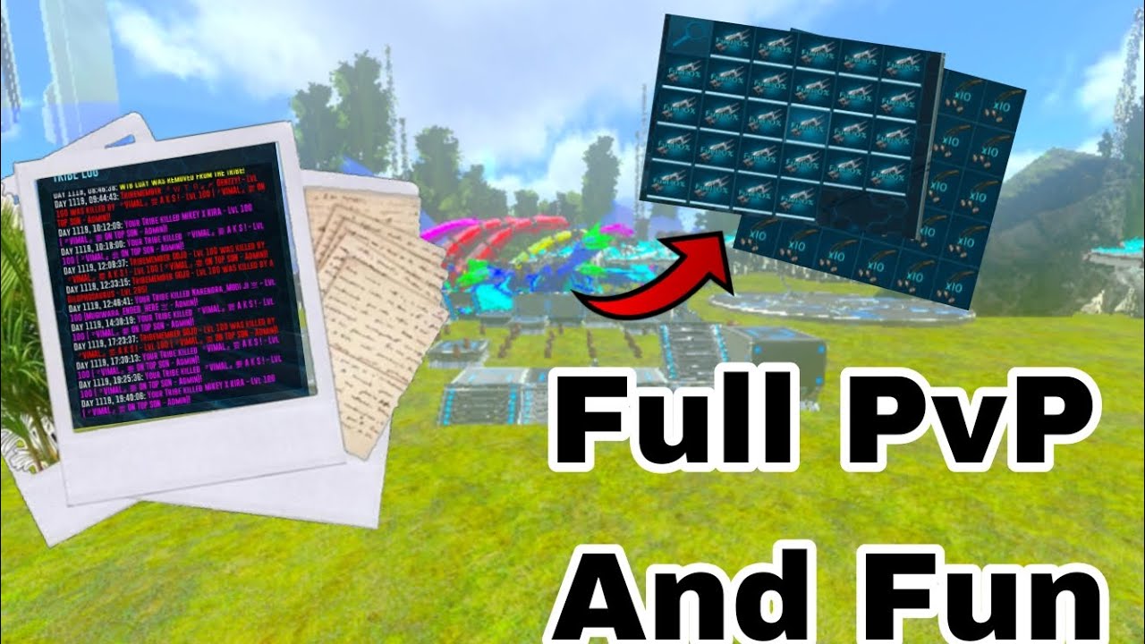 Doing PvP Trolling Bobs | Ark Survival Evolved Mobile| Fun Content 😄