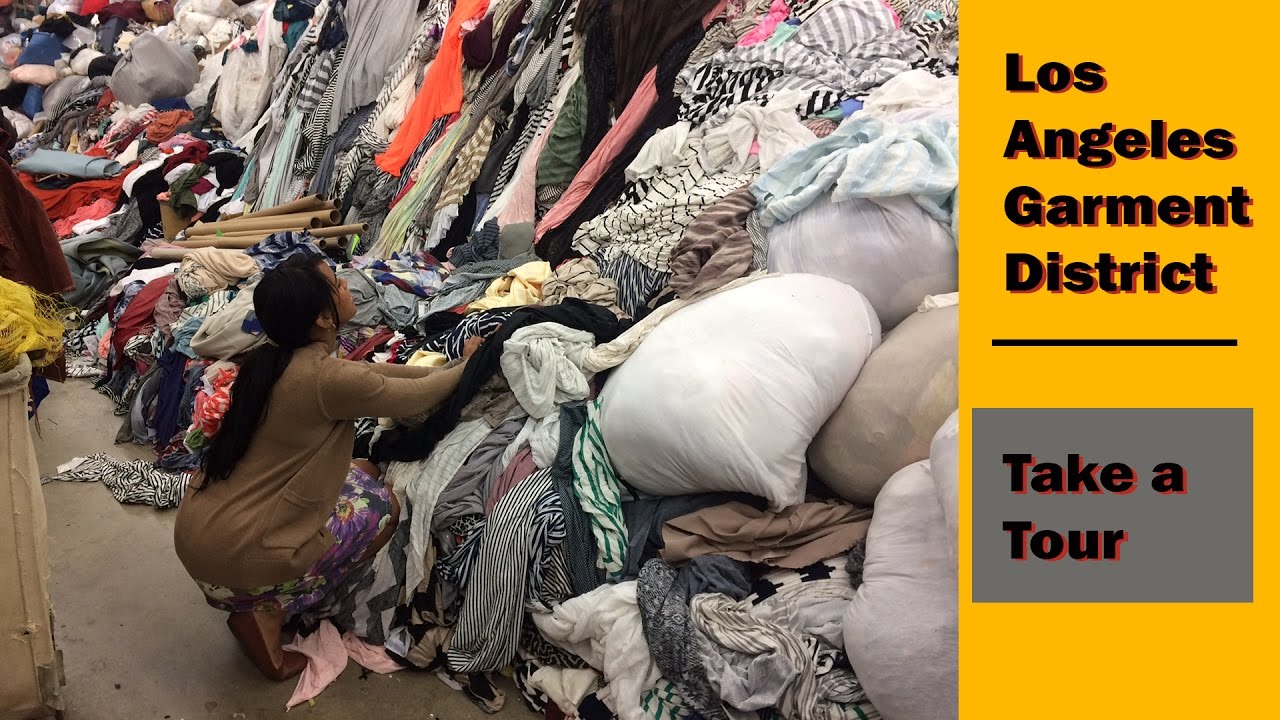 A TOUR of the DTLA GARMENT DISTRICT