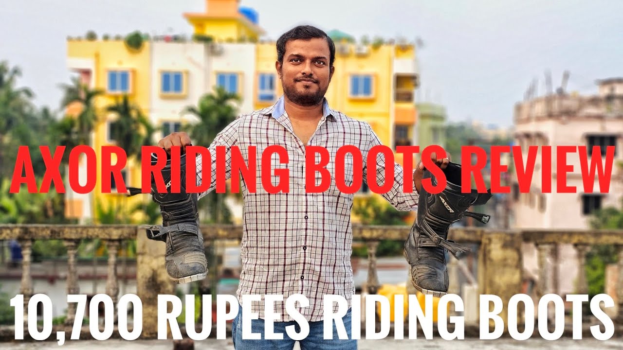 Don't buy Axor riding boots without watching this video : Axor Kaza riding boots review : Hindi vlog