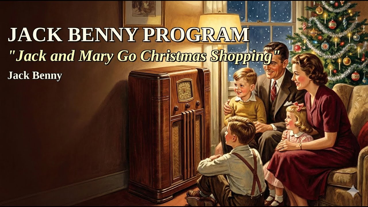 Jack Benny | Jack and Mary Go Christmas Shopping | Classic Radio Comedy 1943