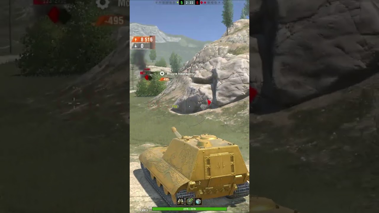 🤯 РЕКОРДНЫЙ УРОН НА JG PZ E100 GOLD В TANKS BLITZ #blitz #танкиблиц #tanksblitz
