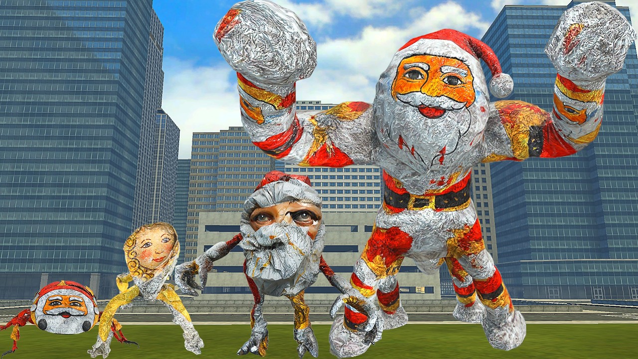 NEW EVOLUTION OF GOO GOO GAGA SANTA MEMES CENTAUR BOSS & INNYUME SMILEY'S & POPPY PLAYTIME in Gmod!!
