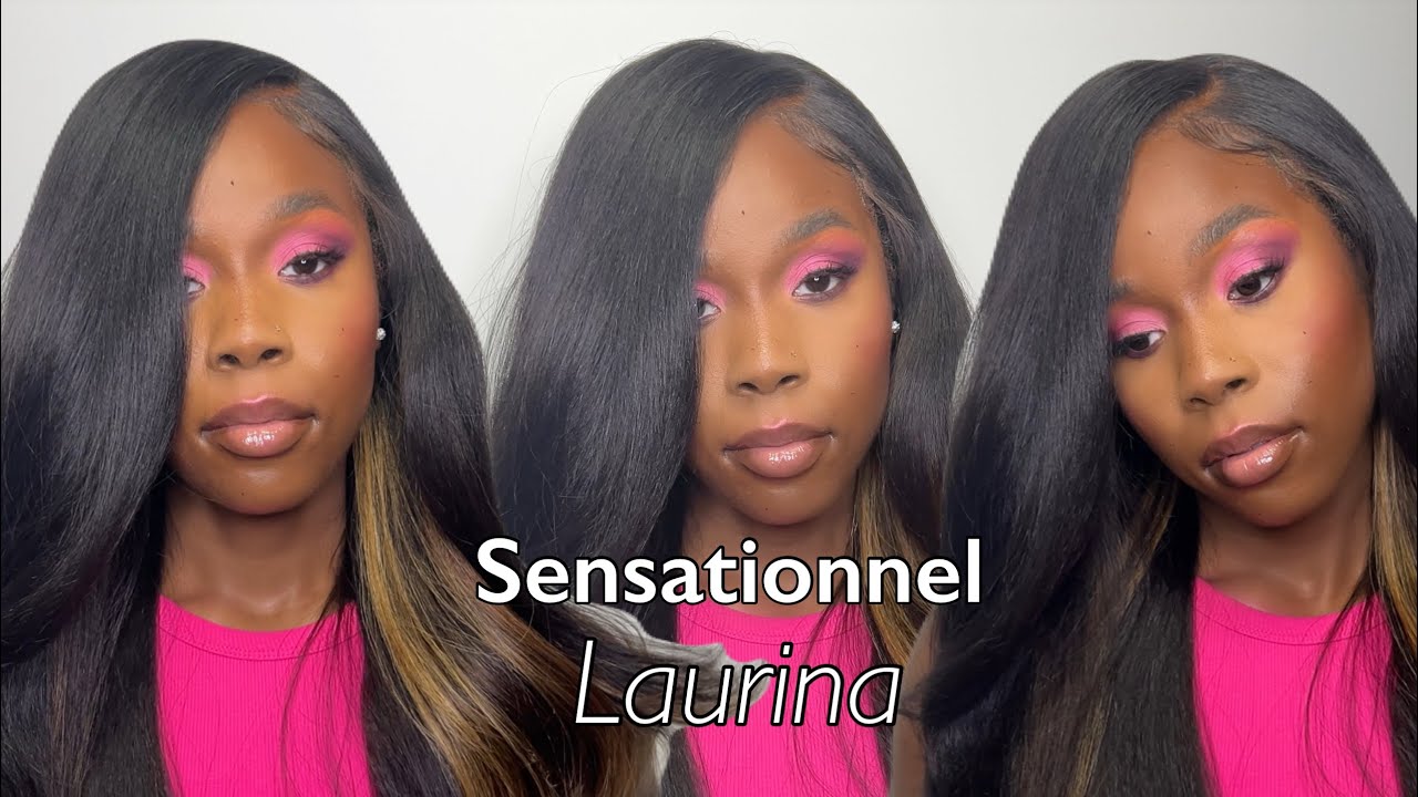 SYNTHETIC QUICK WEAVE?? | Sensationnel What Lace “Laurina” + Wig Giveaway | Taylor Loraine