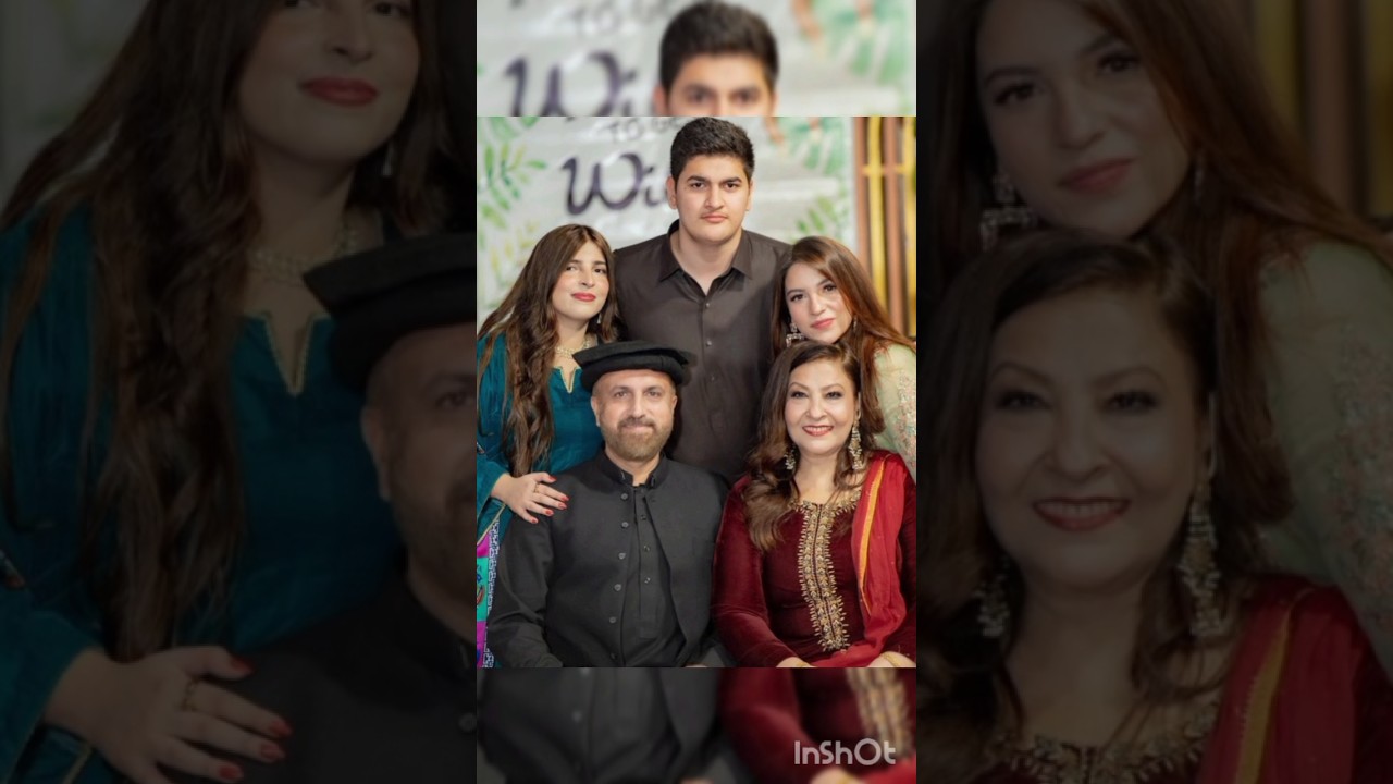 Dananeer Mobeen with her family#viral shorts#Pakistani actress