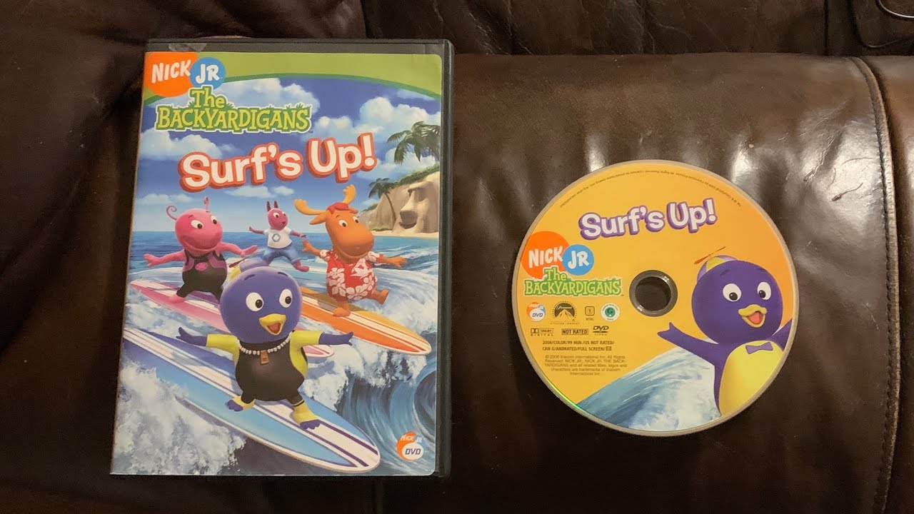 Opening to The Backyardigans: Surfs Up 2006 DVD