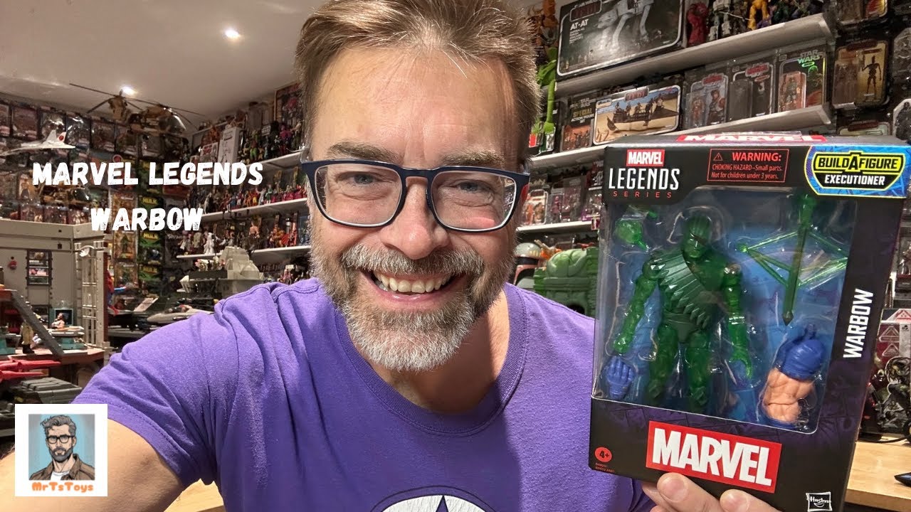 Распаковка фигурки Marvel Legends Warbow! + Сравнение с винтажной фигуркой Remco 1982 года.