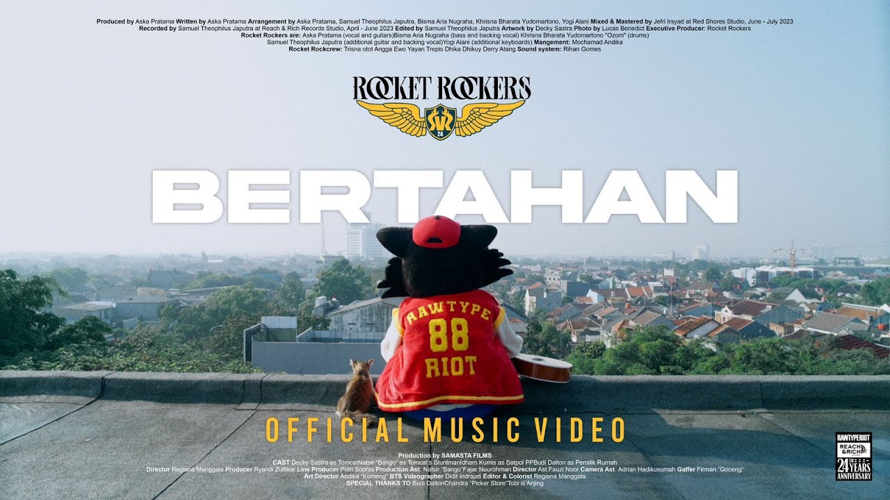 Rocket Rockers - Bertahan (Official Music Video)