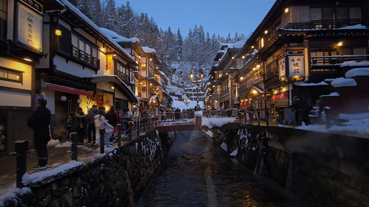 Japan Travel Part4- Ginzan Onsen, Stayin & Stay at Takimikan