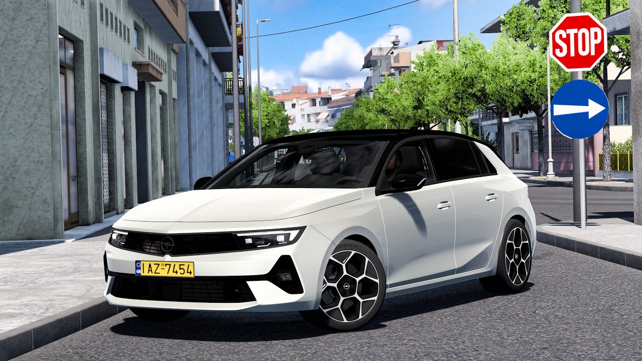 2024 Opel Astra - ETS2[1.55][Euro Truck Simulator 2][Greece DLC]