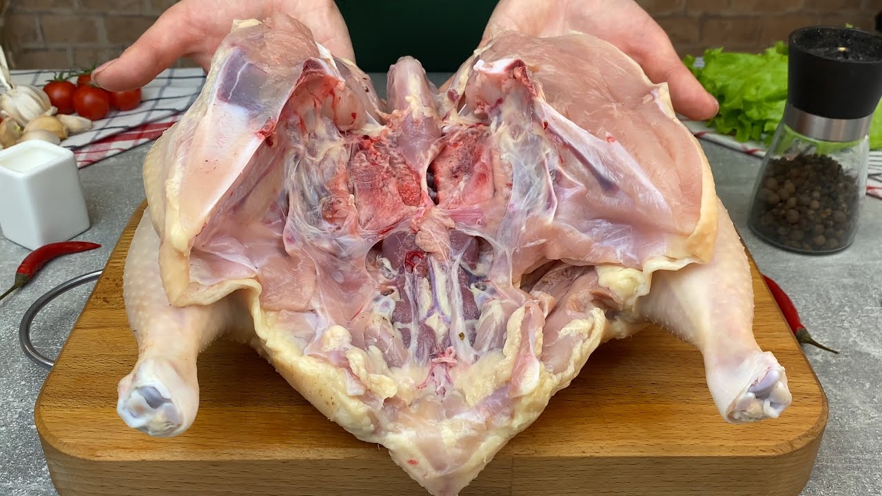 Удивительный рецепт целой курицы от итальянского соседа. АСМР