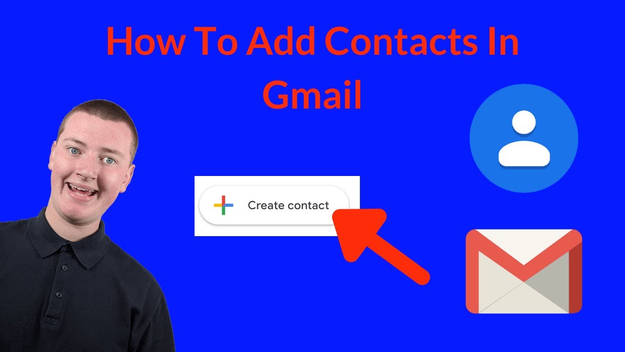 Как добавить контакты в Gmail