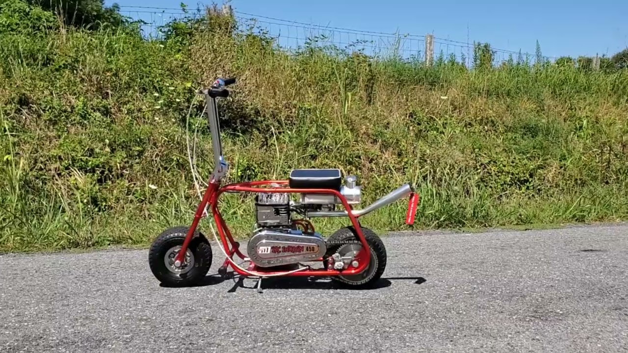 Vintage Lil Indian Mini Bike Briggs and Stratton Raptor 2 