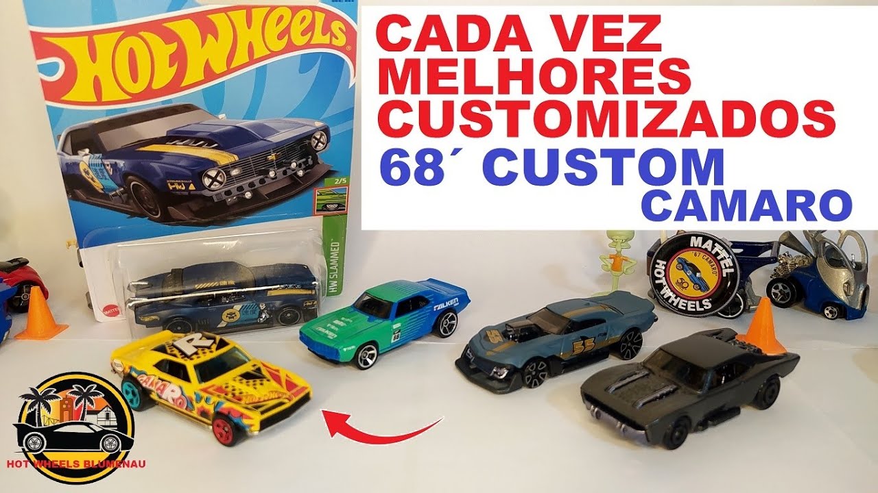 CUSTOMIZAÇÕES MUITO ARROJADAS NA HOT WHEELS MAINLINE, SERÁ UMA NOVA TENDENCIA AOS MODELOS VELOZES?