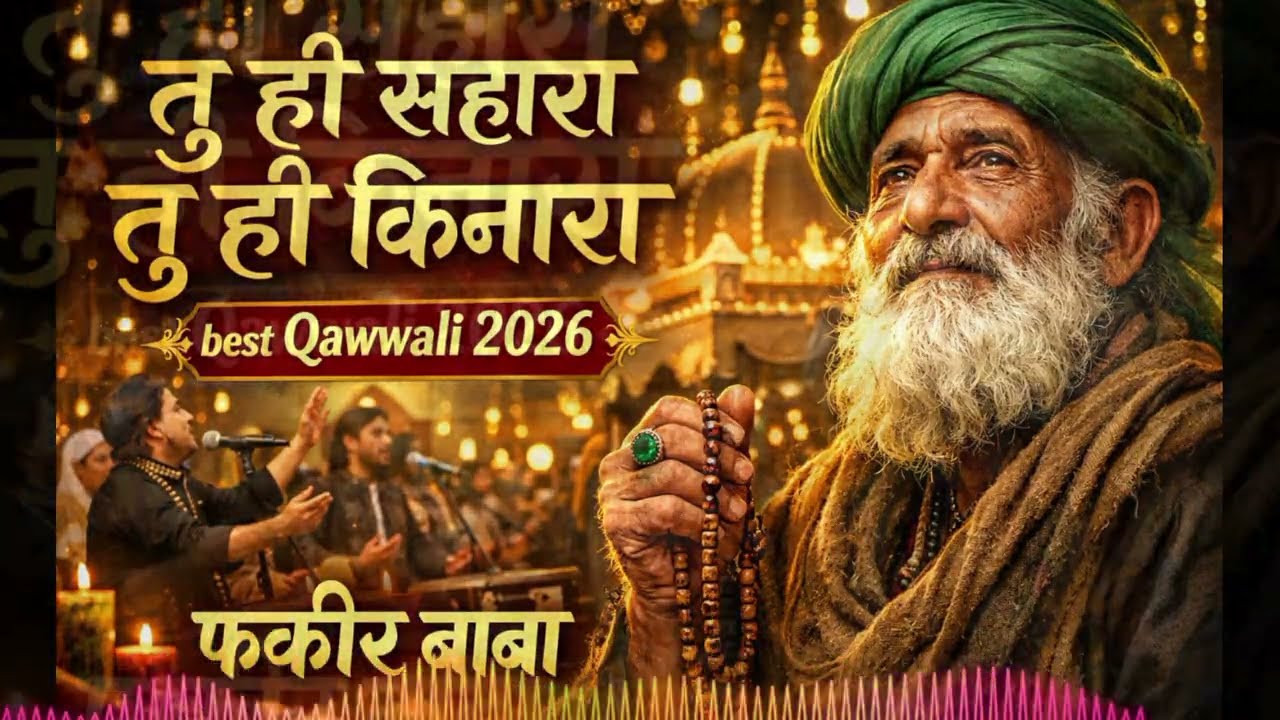 तू ही सहारा तू ही किनारा | Tu Hi Sahara Tu Hi Kinara | Heart Touching Sufi Qawwali 2026 🎶✨
