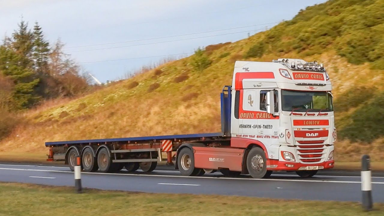 Truck Spotting on the A68, Scotland | #1